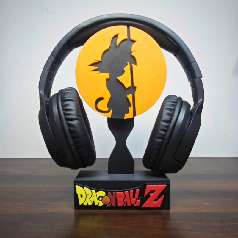 Headphone Stand Desk - Anime Dragon Ball Z rysunek Goku