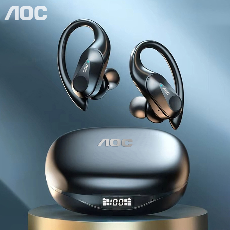 Sports Earphone Hook - Bezprzewodowe słuchawki sportowe Choice AOC Bluetooth