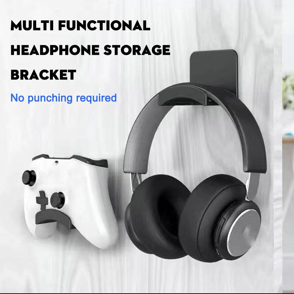 Headphone Stand Desk - Bezdotykowy uchwyt ścienny na słuchawki, uniwersalny
