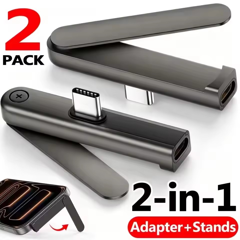 Headphone Stand Desk - 2/1 SZT. Przenośny adapter USB-C na