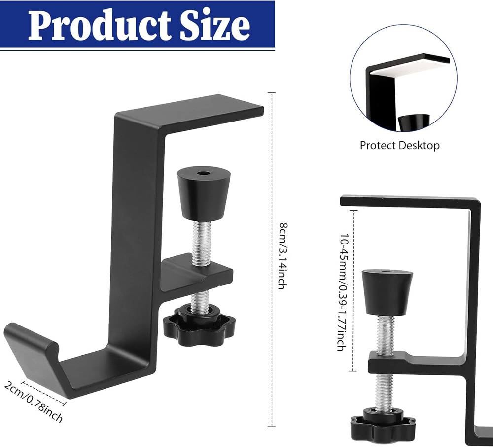 Wieszak na słuchawki ze stopu  – Headphone Stand Desk recenzja i cena