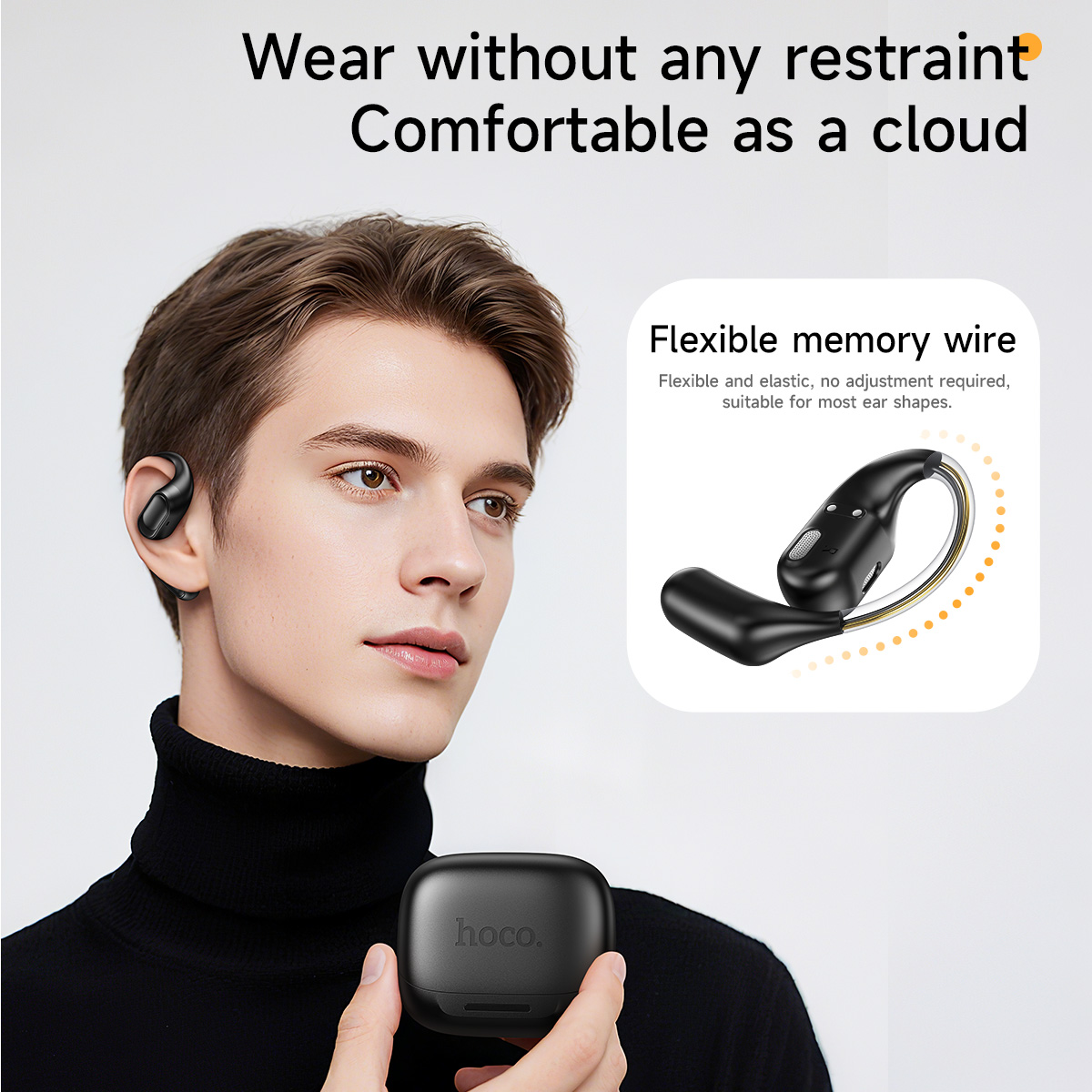 Słuchawki bezprzewodowe HOCO O – Sports Earphone Hook recenzja i cena
