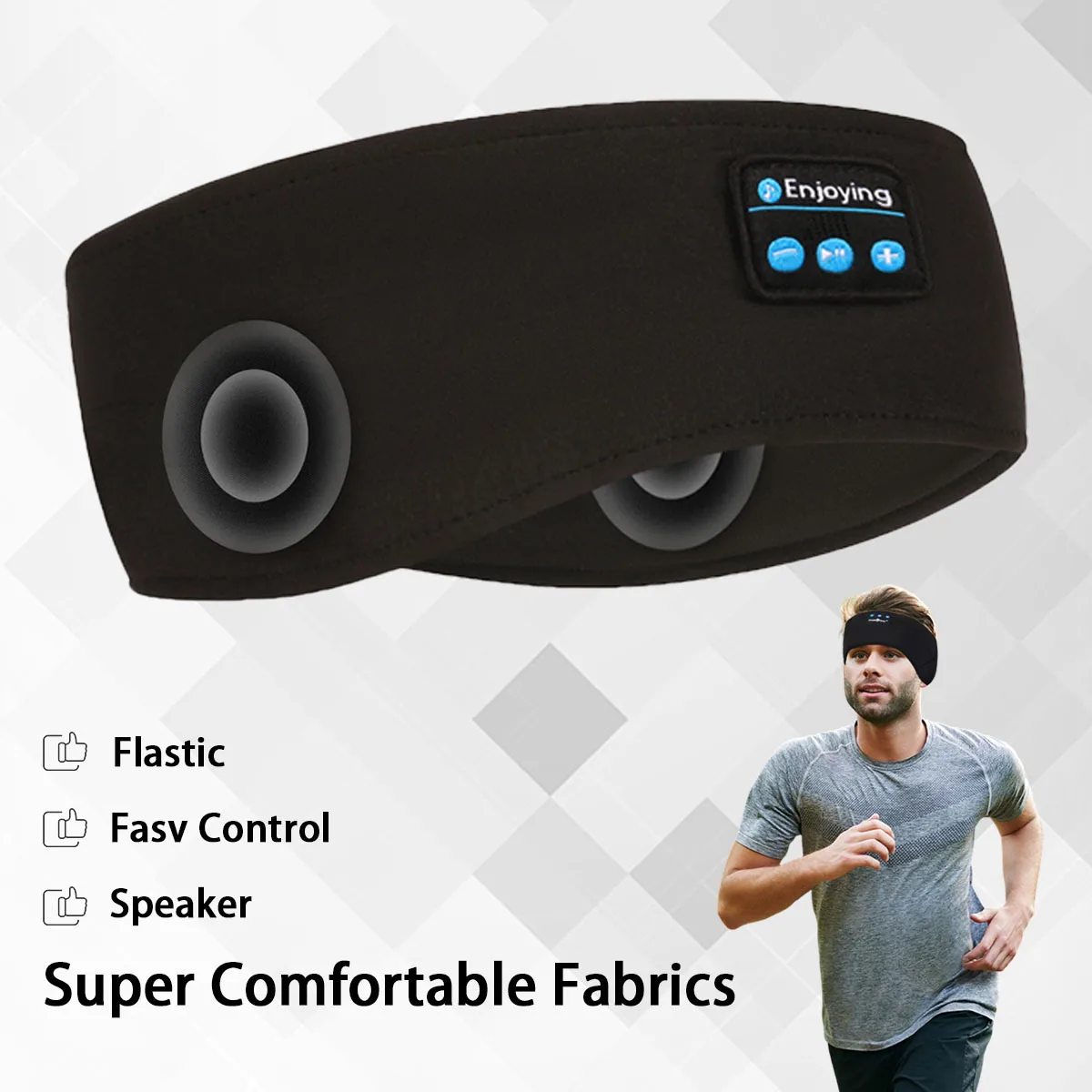 Słuchawki Bluetooth Sportowe d – Bluetooth Headset On Ear recenzja i cena