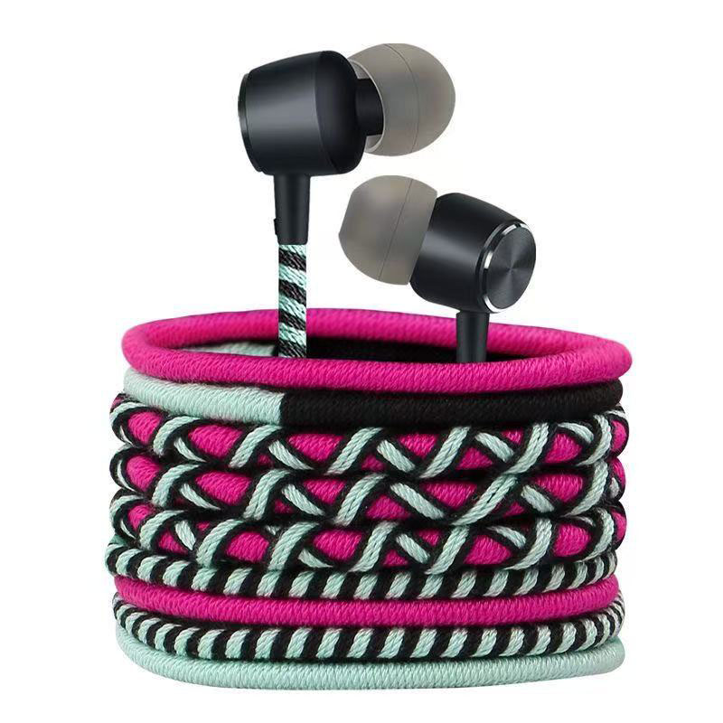 Słuchawki przewodowe z oplotem – Wired Earphone Mic recenzja i cena