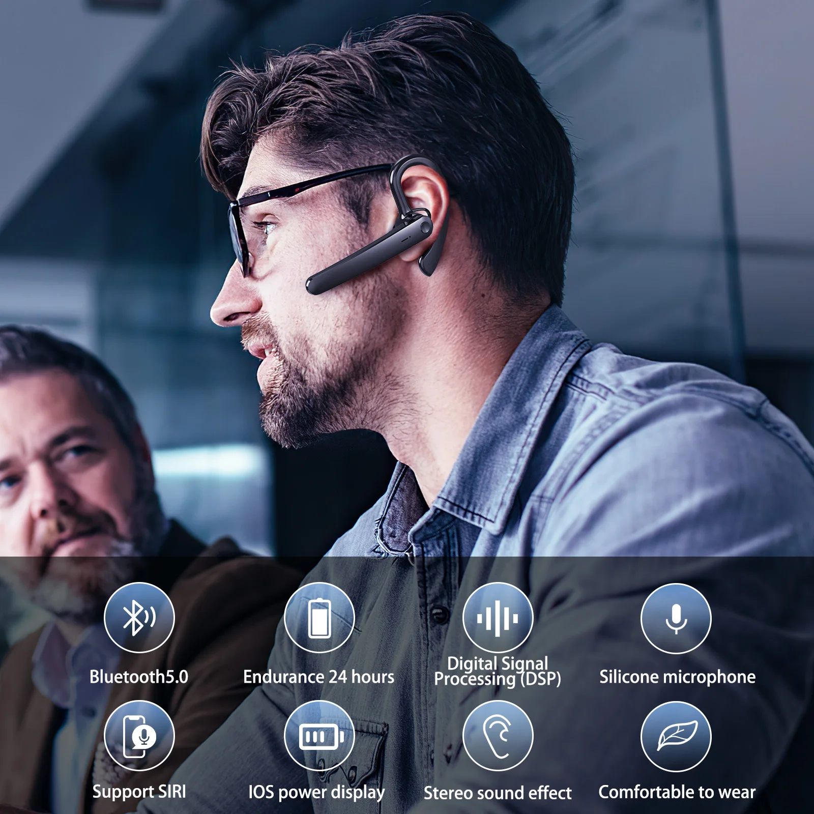 Bezprzewodowe słuchawki Blueto – Noise Cancelling Headphone recenzja i cena