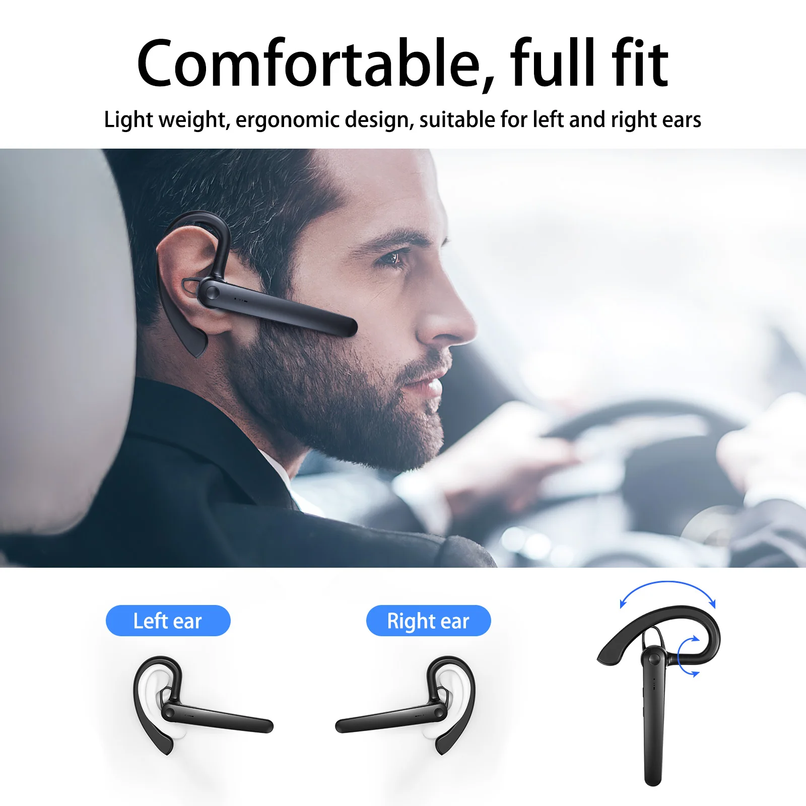 Bezprzewodowe słuchawki Blueto – Noise Cancelling Headphone recenzja i cena